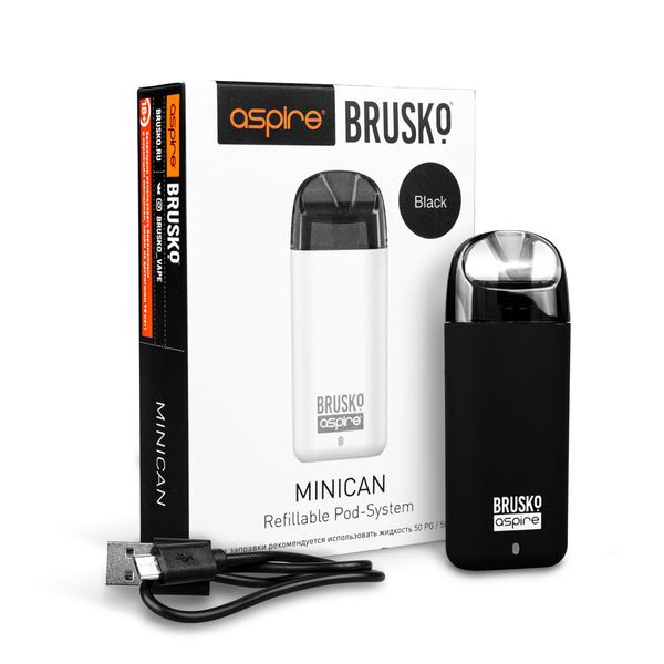 Купить Набор Aspire Brusko Minican Pod Kit черный