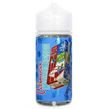 Купить Жидкость Cotton candy Советское Мороженое - Сливочный пломбир с Черникой 100 мл