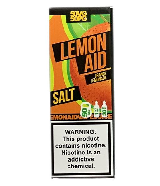 Купить Жидкость солевая для пода Lemon Aid Salt - Orange Lemonade 30 мл
