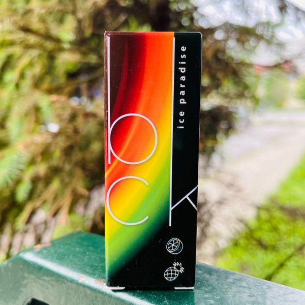 Купить Жидкость Ice Paradise Black Salt 30 мл - Ананас Кумкват Лайм (12 мг)