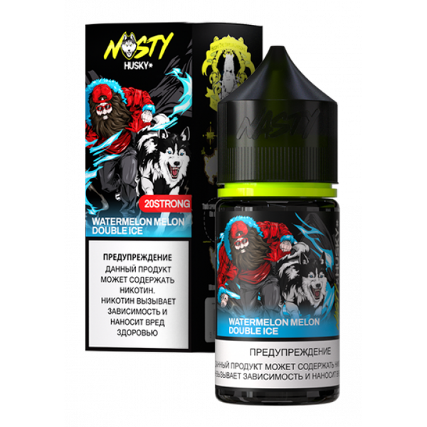 Купить Жидкость Nasty X Husky Import Salt 30 мл - Watermelon Melon Double Ice (Strong)