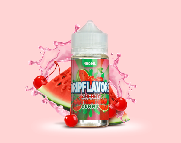 Купить Жидкость DRIPFLAVORS - Cherry Watermelon gummy 100 мл