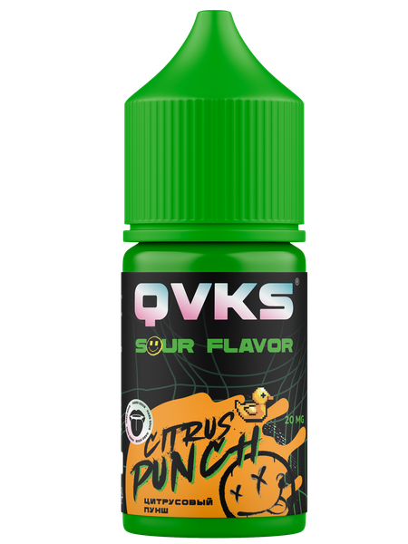 Купить Ароматизатор QVKS Sour 13мл - Цитрусовый Пунш