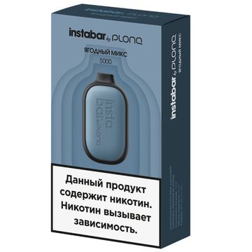 Купить Одноразовый Pod Plonq instaBar - Ягодный микс (5000 затяжек)