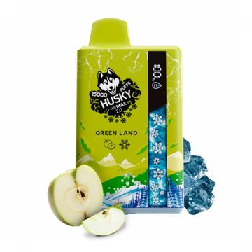 Купить Одноразовый Pod Husky Air Max 2.0 - Green Land (15000 затяжек)