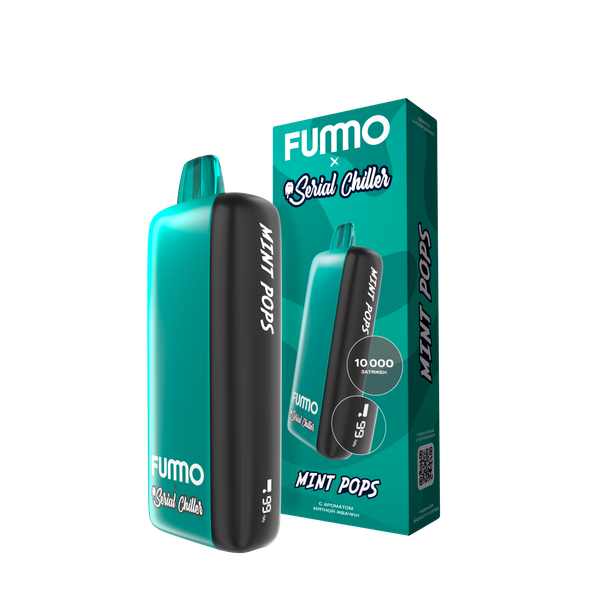 Купить Одноразовый Pod Serial Chiller x Fummo - Mint Pops (10000 затяжек)