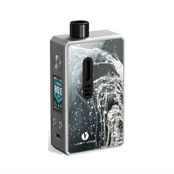 Купить Набор Lost Vape Gemini Hybrid 80W Pod-Mod Kit SS Crater
