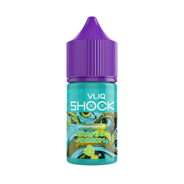 Купить Ароматизатор VLIQ Shock 14 мл - Ананас Лимон