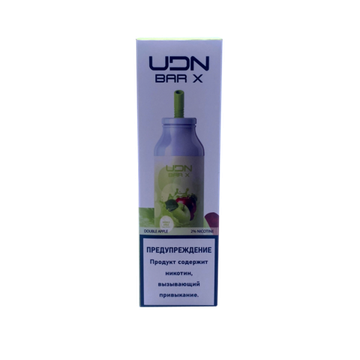 Купить Одноразовый Pod UDN BAR X - Double Apple (7000 затяжек)