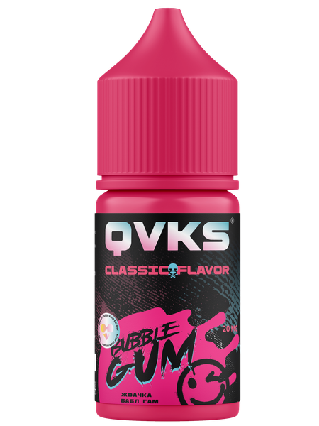 Купить Ароматизатор QVKS Classic 13мл - Жвачка Бабл Гам