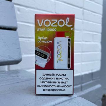 Купить Одноразовый Pod VOZOL Star - Арбуз со Льдом (10000 затяжек)