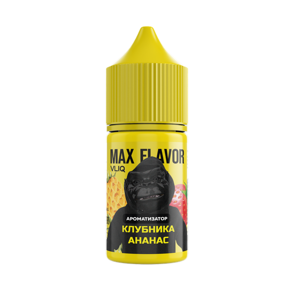 Купить Ароматизатор VLIQ Max Flavor 14 мл - Клубника Ананас Лемонграсс