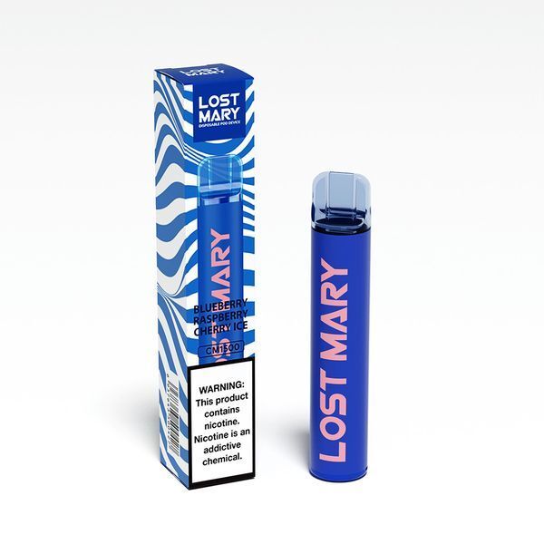 Купить Одноразовый Pod Lost Mary CM - Blueberry Raspberry Cherry Ice (1500 затяжек)