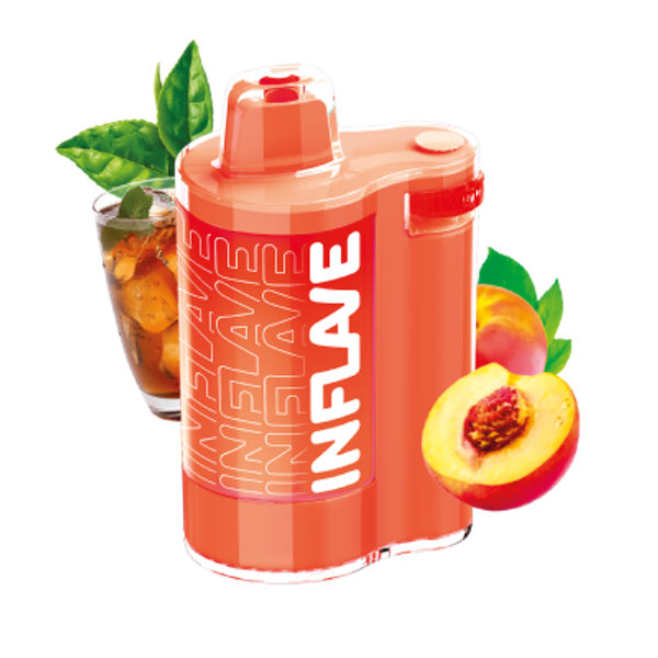 Купить Одноразовый Pod Inflave Spin - Персиковый Чай (8000 затяжек)