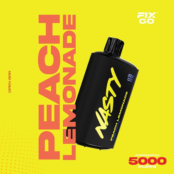 Купить Одноразовый Pod Nasty Fix Go - Peach Lemonade (5000 затяжек)