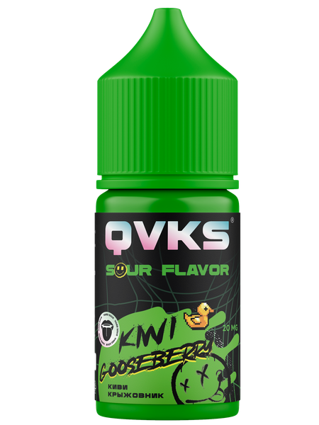 Купить Ароматизатор QVKS Sour 13мл - Киви Крыжовник