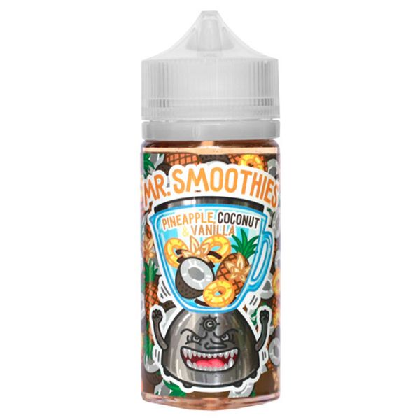 Купить Жидкость Mr.Smoothies Pineapple+ Coconut+Vanilla 100 мл