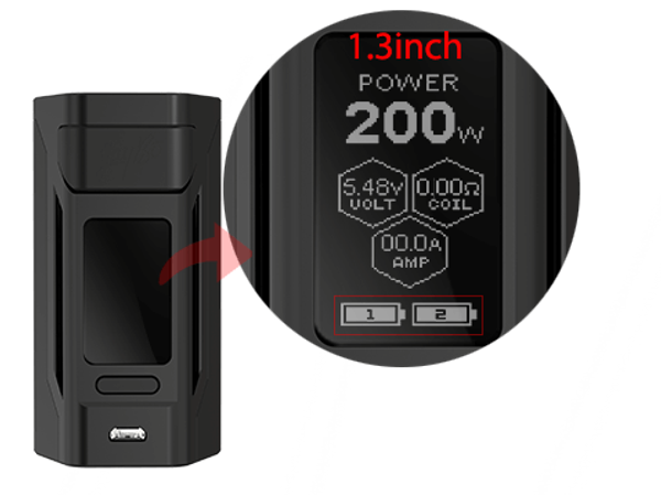 Цена на Wismec rx2 20700 черный Купить Wismec rx2 20700 черный