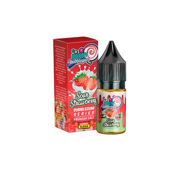 Купить Жидкость Horny Bubblegum Salt - Sour Strawberry 30 мл