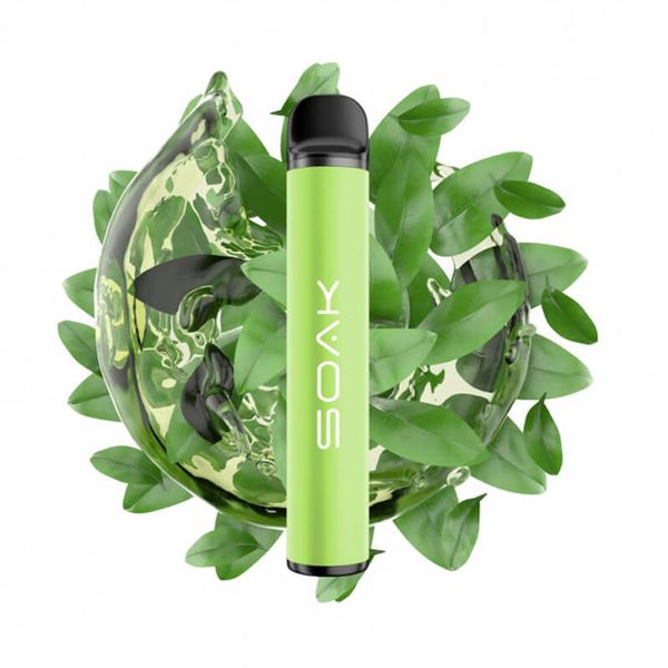 Купить Одноразовый Pod Soak X - Green Tea (1500 затяжек)