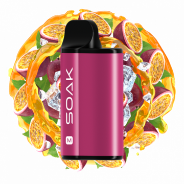 Купить Одноразовый Pod Soak M - Fresh Passion Fruit (4000 затяжек)