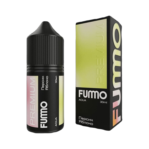 Купить Жидкость Fummo Aqua Salt 30 мл - Персик Яблоко (20 мг)