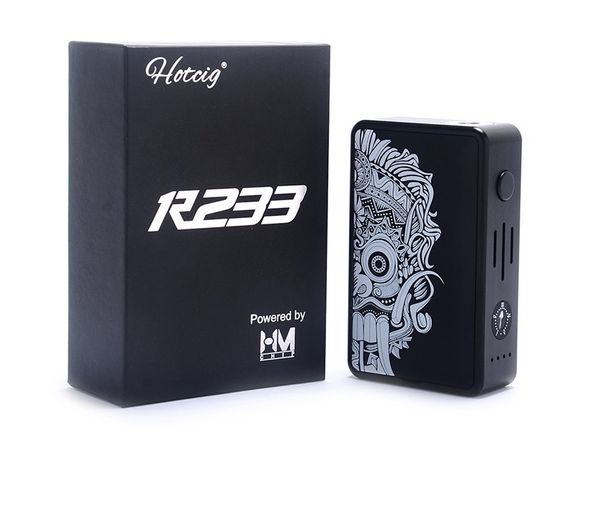 Купить Боксмод Hotcig R233 Черный+Стальной