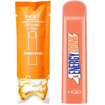 Купить Одноразовый Pod HQD Cuvie - Energy Drink (300 затяжек)