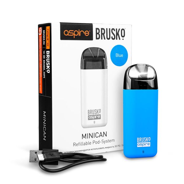 Купить Набор Aspire Brusko Minican Pod Kit синий