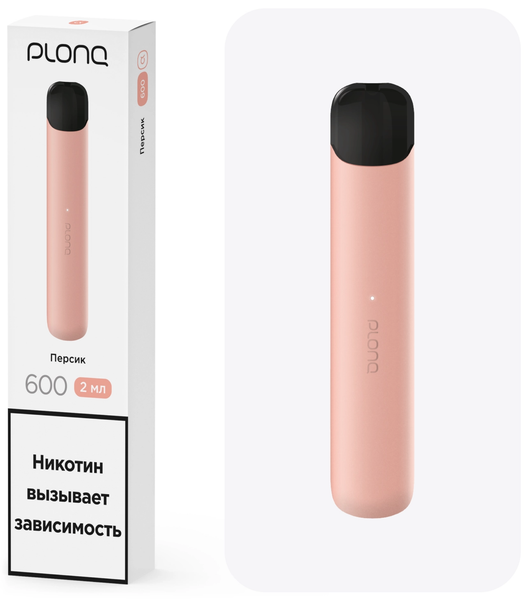 Купить Одноразовый Pod Plonq Alpha - Персик (600 затяжек)