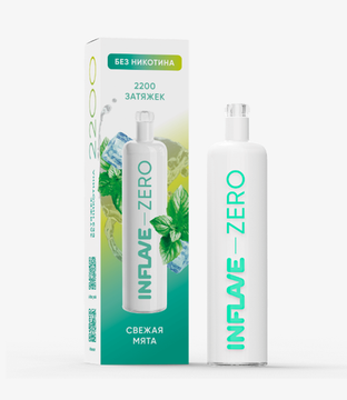 Купить Одноразовый Pod Inflave Zero - Свежая Мята (2200 затяжек)