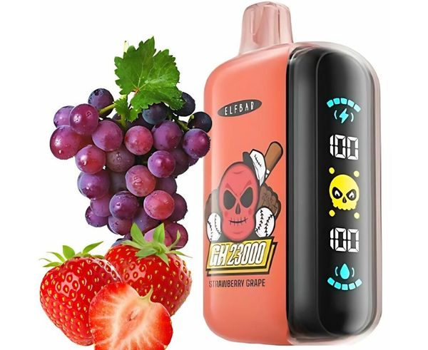 Купить Одноразовый Pod Elf Bar GH23000 - Strawberry Grape (23000 затяжек)
