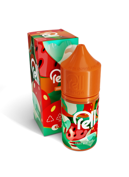 Купить Жидкость Rell Orange 28 мл - Fruit Mint Gum (0 мг)