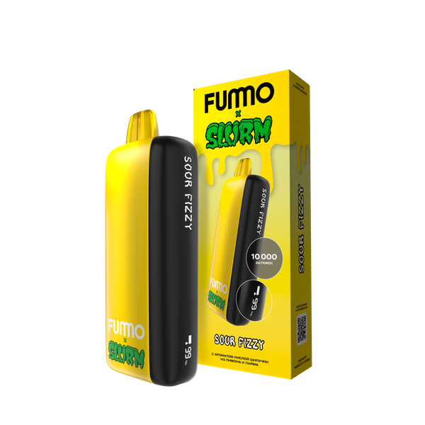 Купить Одноразовый Pod Slurm x Fummo - Sour Fizzy (10000 затяжек)