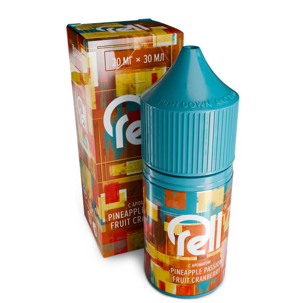 Купить Ароматизатор Rell Azure 28 мл - Pineapple Passion Fruit Cranberry