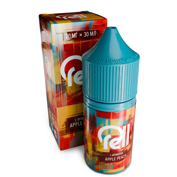 Купить Жидкость Rell Azure Salt 30 мл - Apple Peach (20 мг)