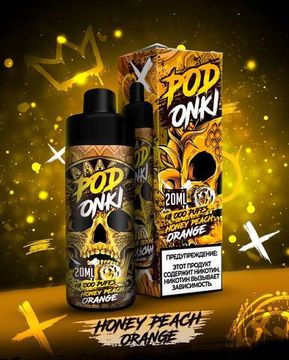 Купить Одноразовый Pod Podonki - Honey Peach Orange (10000 затяжек)
