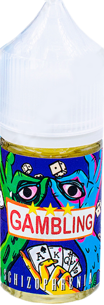 Купить Жидкость Schizophrenia Salt - Gambling 30 мл