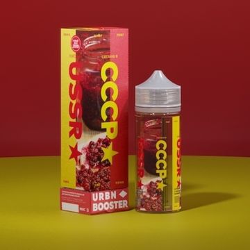 Купить Жидкость MADE IN USSR Shortfill - Бутерброд с малиновым вареньем 100 мл