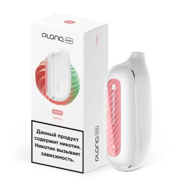 Купить Одноразовый Pod Plonq Plus Max - Арбуз (6000 затяжек)