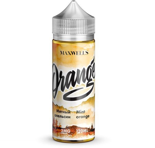 Купить Жидкость для электронной сигареты MAXWELL'S - Orange 120 мл