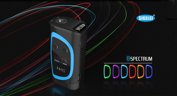 Купить Sigelei Kaos Spectrum 230W голубой