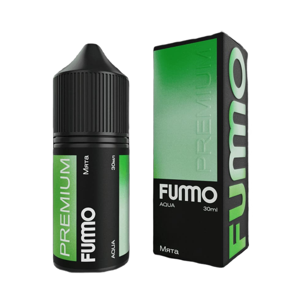 Купить Жидкость Fummo Aqua Salt 30 мл - Мята (20 мг)
