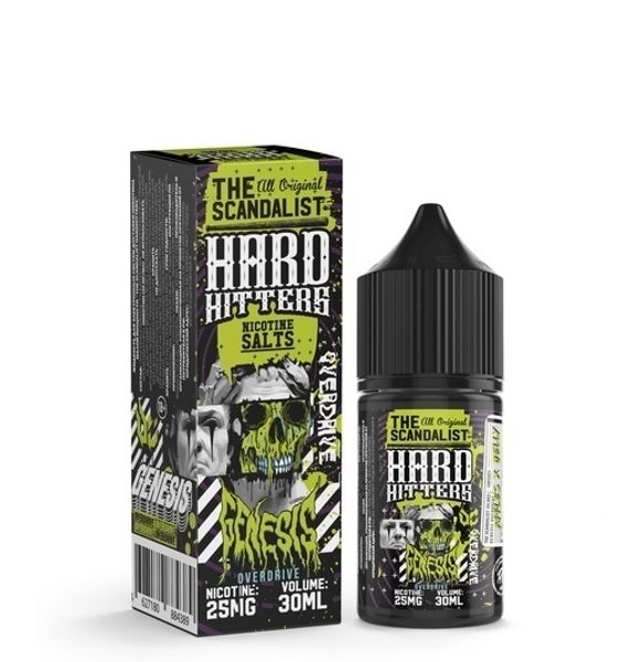 Купить Жидкость The Scandalist Hardhitters Salt 10 мл - Genesis Overdrive (20 мг)