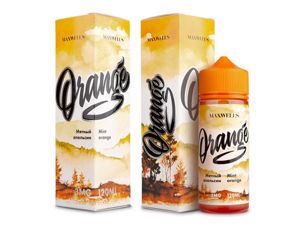 Купить Жидкость для вейпа MAXWELL'S - Orange 120 мл