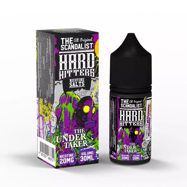 Купить Жидкость The Scandalist Hardhitters Salt - The Undertaker 30 мл