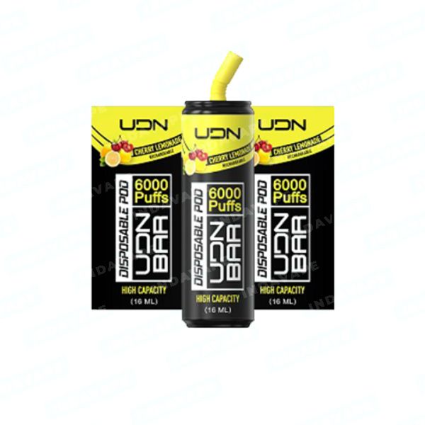 Цена на Одноразовый Pod UDN BAR - Cherry Lemonade (6000 затяжек) Купить Одноразовый Pod UDN BAR - Cherry Lemonade (6000 затяжек)