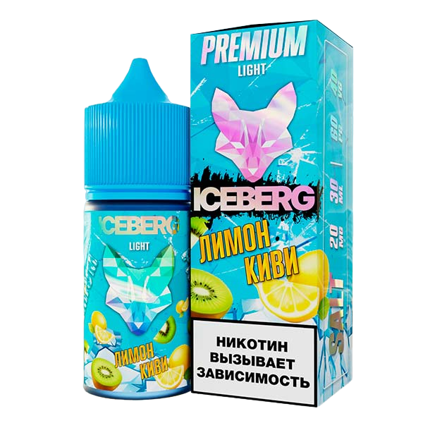 Купить Жидкость Iceberg Ice Legend Salt - Лимон Киви 30 мл
