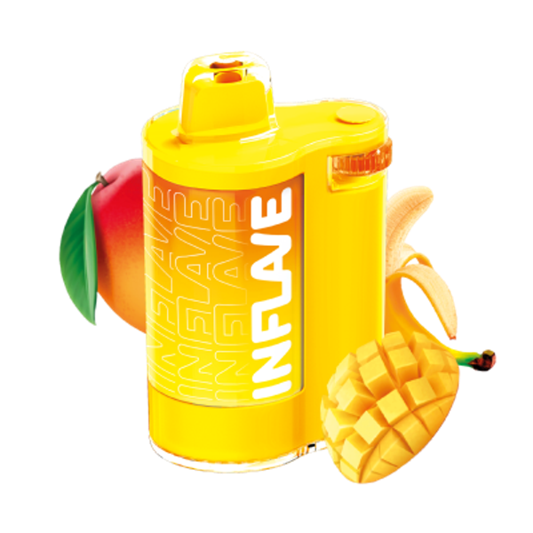 Купить Одноразовый Pod Inflave Spin - Манго Банан (8000 затяжек)