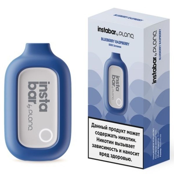 Купить Одноразовый Pod Plonq instaBar - Голубика-Малина (5000 затяжек)